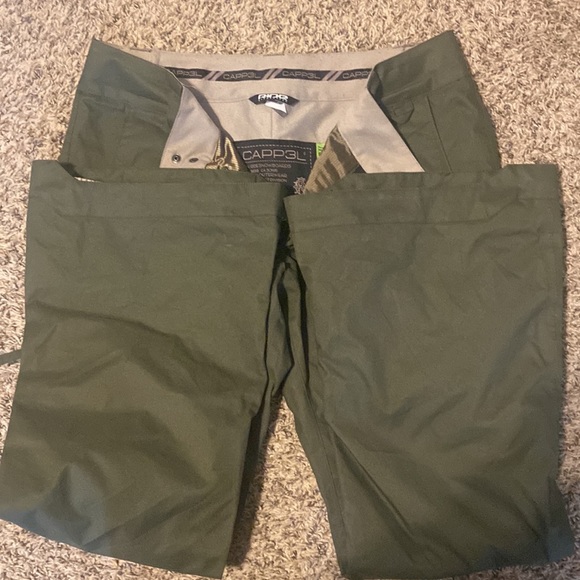 Olive green ski pants - Picture 3 of 3